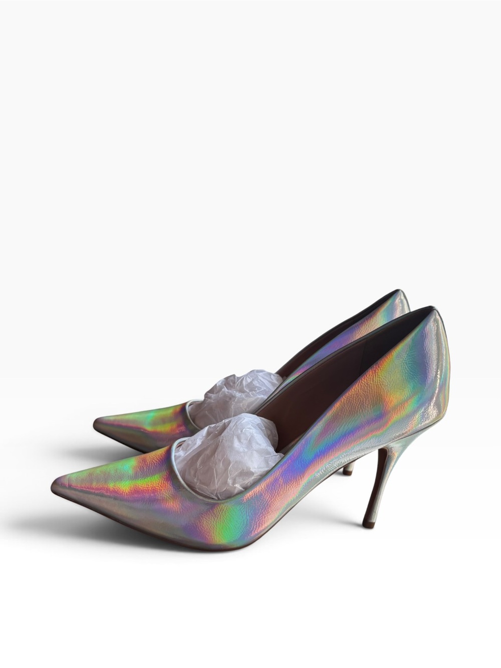 ✨ Linea Paolo Payton Pumps – Iridescent Silver | Size 10M | NIB ✨